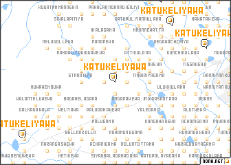 map of Katukeliyawa