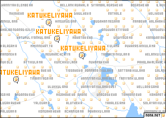 map of Katukeliyawa