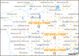 map of Katukeliyawa