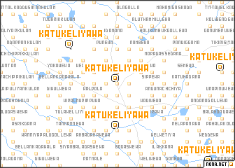 map of Katukeliyawa