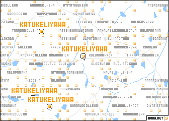 map of Katukeliyawa