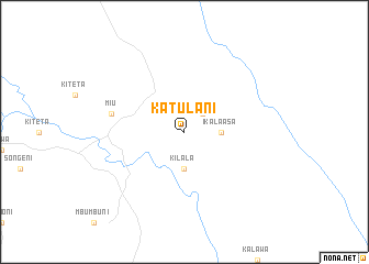 map of Katulani