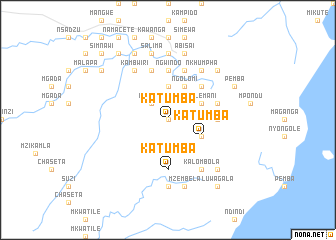 map of Katumba