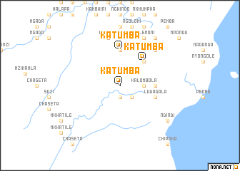 map of Katumba