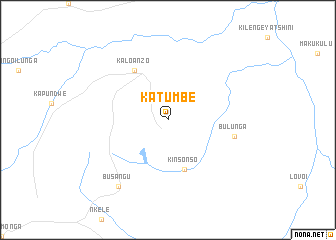 map of Katumbe