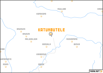 map of Katumbutele