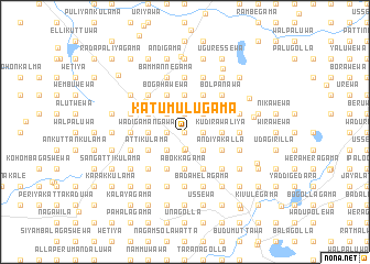 map of Katumulugama