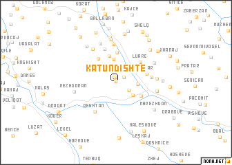 map of Katundishtë