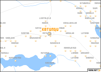 map of Katundu