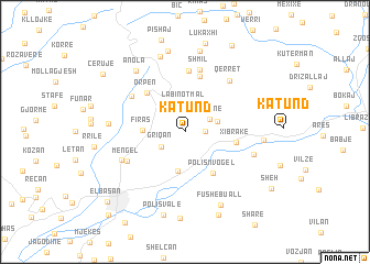 map of Katund