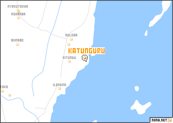 map of Katunguru