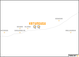 map of Katungu