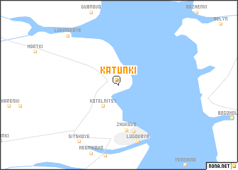 map of Katunki