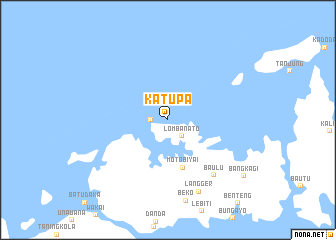 map of Katupa