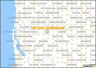 map of Katupiladambuwa