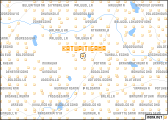 map of Katupitigama