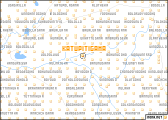 map of Katupitigama