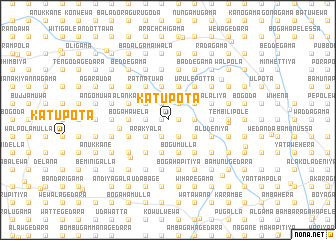 map of Katupota