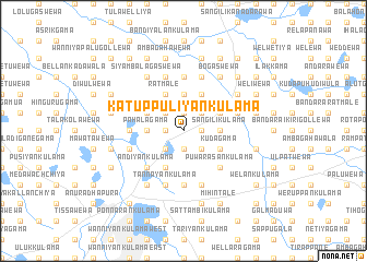 map of Katuppuliyankulama