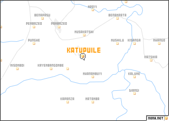 map of Katupuile