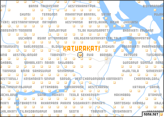 map of Kāturākāti