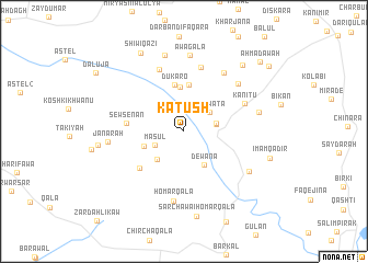 map of Katūsh