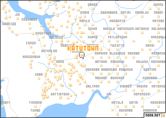 map of Katu Town