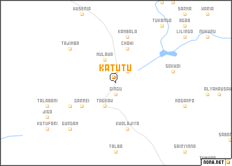 map of Katutu