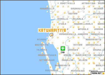map of Katuwapitiya