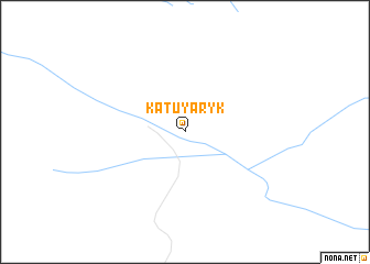 map of Katu-Yaryk