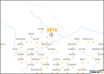 map of Katu