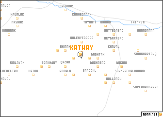 map of Kaṯway