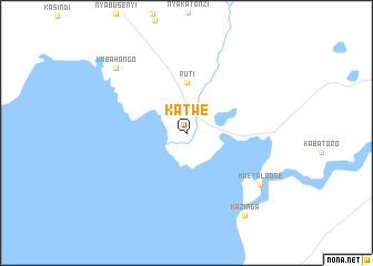 map of Katwe