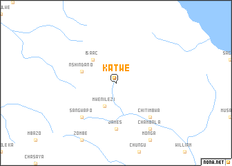 map of Katwe