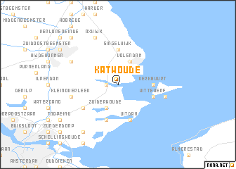 map of Katwoude