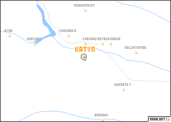 map of Katyn