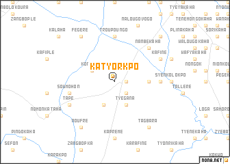 map of Katyorkpo