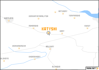 map of Katyshi