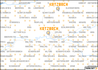 map of Katzbach