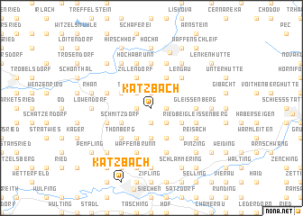 map of Katzbach