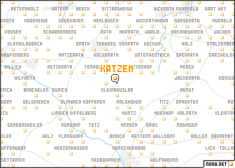 map of Katzem