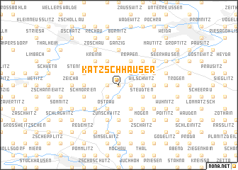 map of Kätzschhäuser