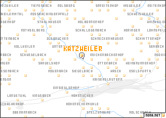 map of Katzweiler