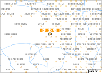 map of Kauārekha