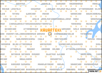 map of Kāuārteki