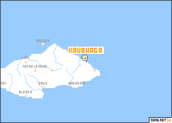 map of Kaubwaga