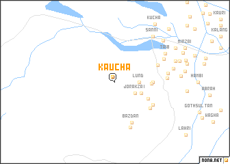 map of Kaucha