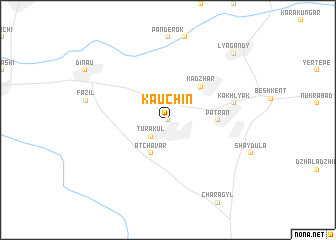 map of Kauchin