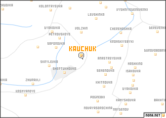 map of Kauchuk