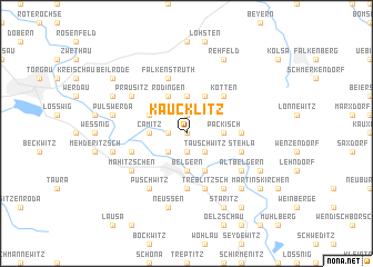 map of Kaucklitz